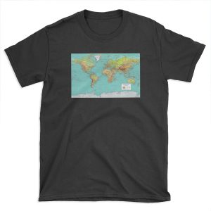 WORLD MAP T-shirt Tee
