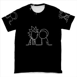 Wubba Lubba Dub Dub AOP T-shirt Tee