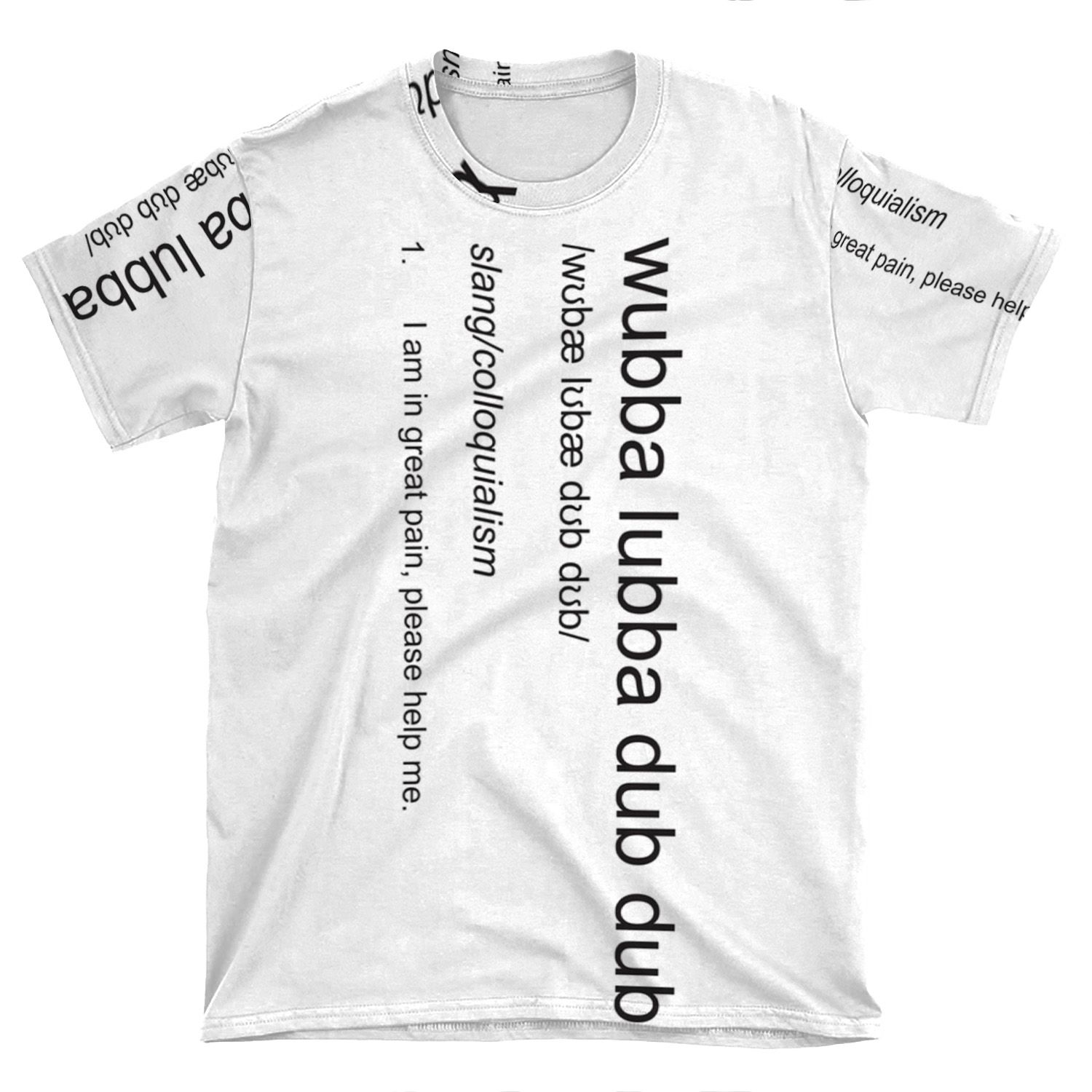 Wubba Lubba Dub Dub - Definition AOP T-shirt Tee