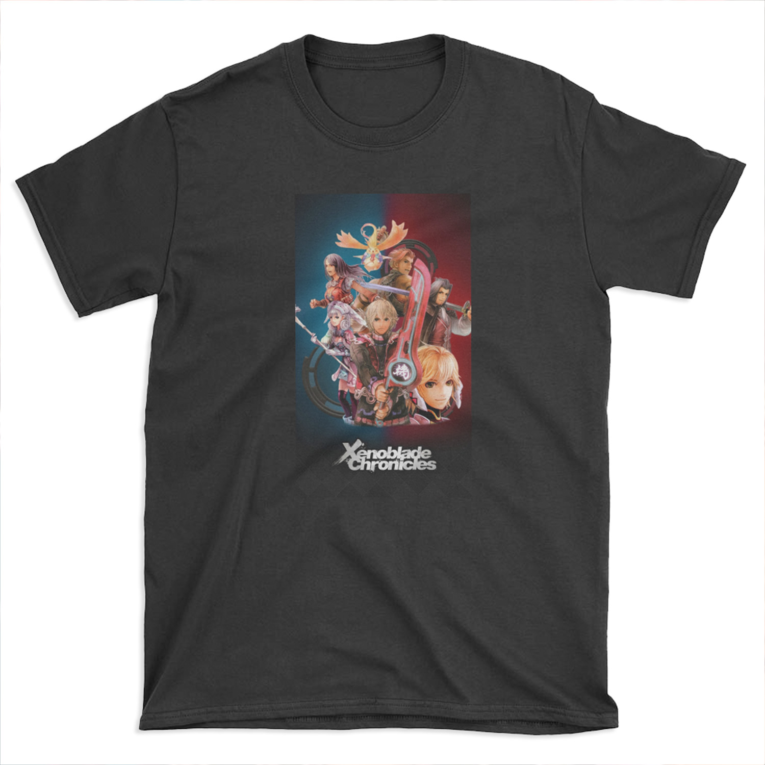 Xenoblade Chronicles - Main Cast T-shirt Tee