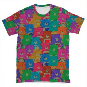 Y2K Bears AOP T-shirt Tee