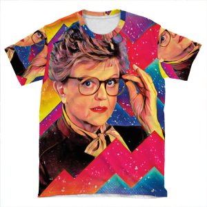 Yas To The Queen Jessica Fletcher AOP T-shirt Tee