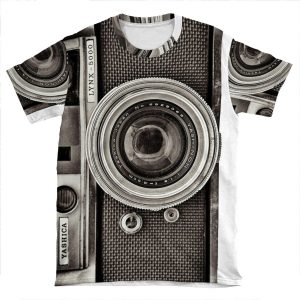 Yashica_B&W AOP T-shirt Tee