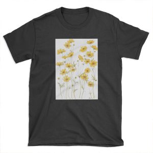 Yellow Cosmos Flowers T-shirt Tee