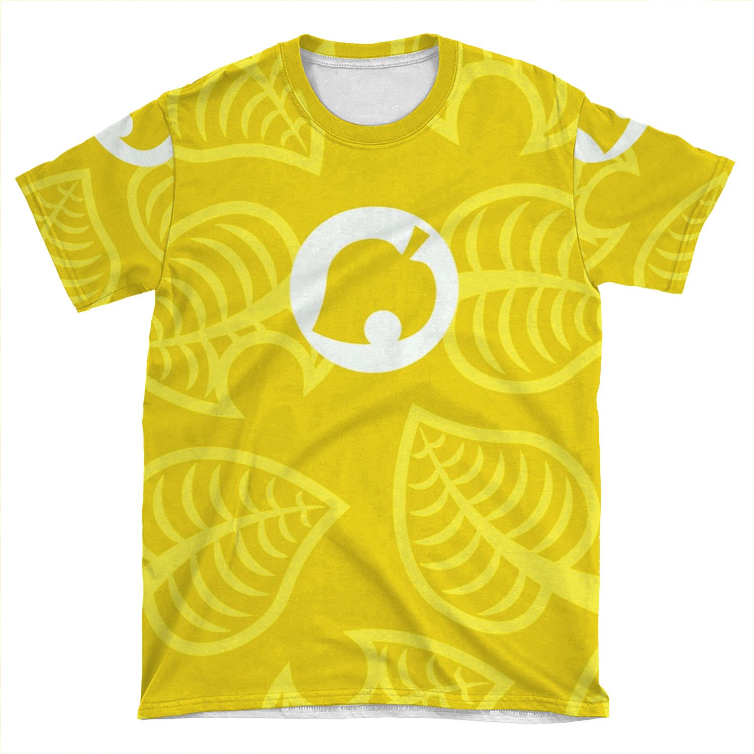 Yellow Nook Phone Inspired Design AOP T-shirt Tee