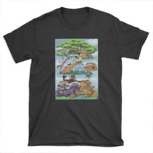 YGGDRASILL - The Nine Worlds T-shirt Tee