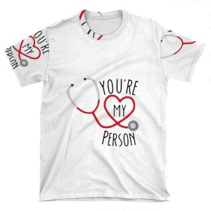 You'Re My Person! AOP T-shirt Tee