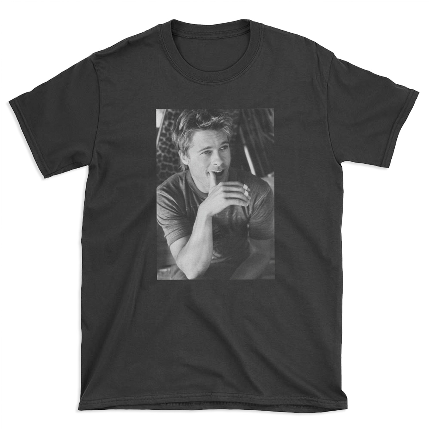 young Brad Pitt T-shirt Tee
