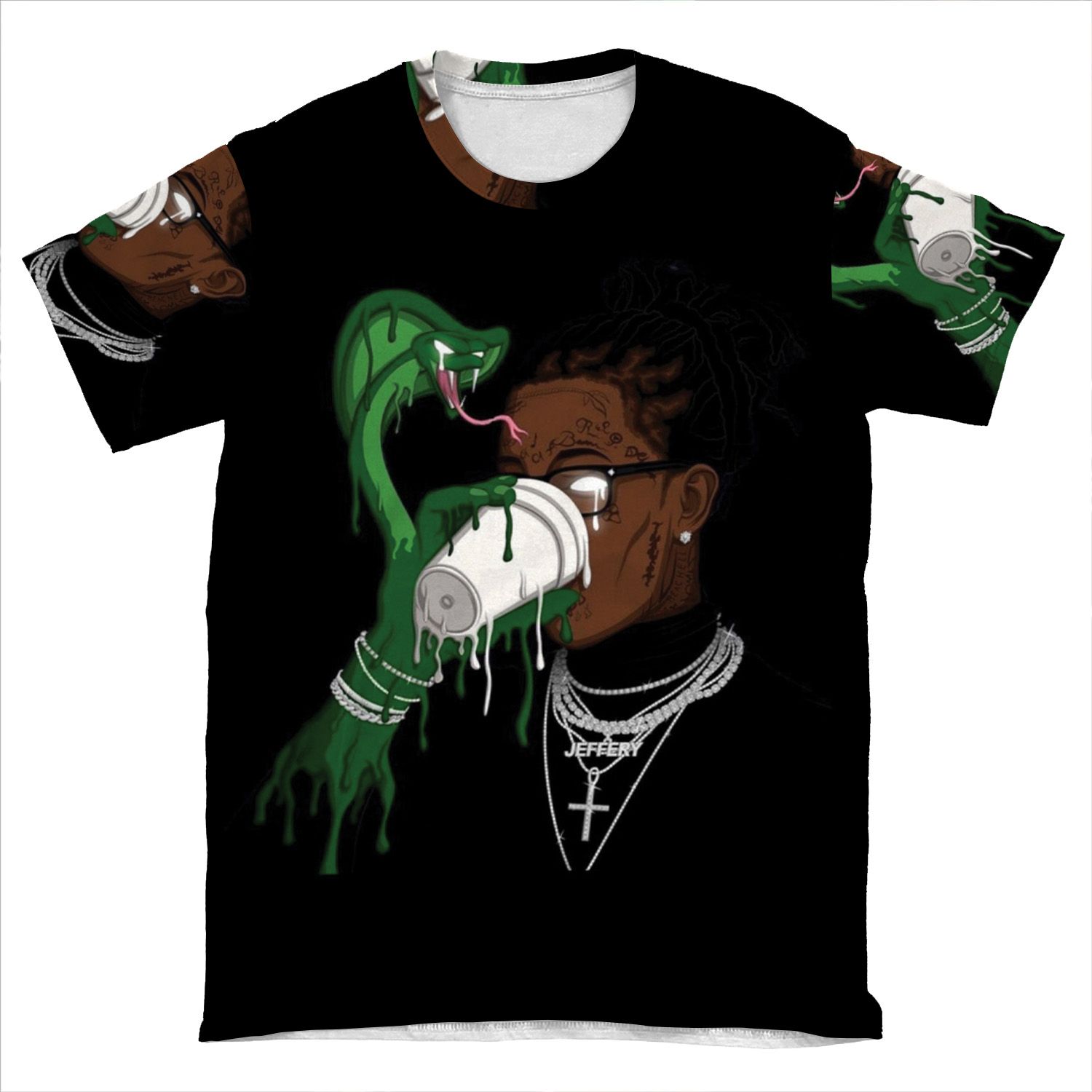 Young Thug AOP T-shirt Tee