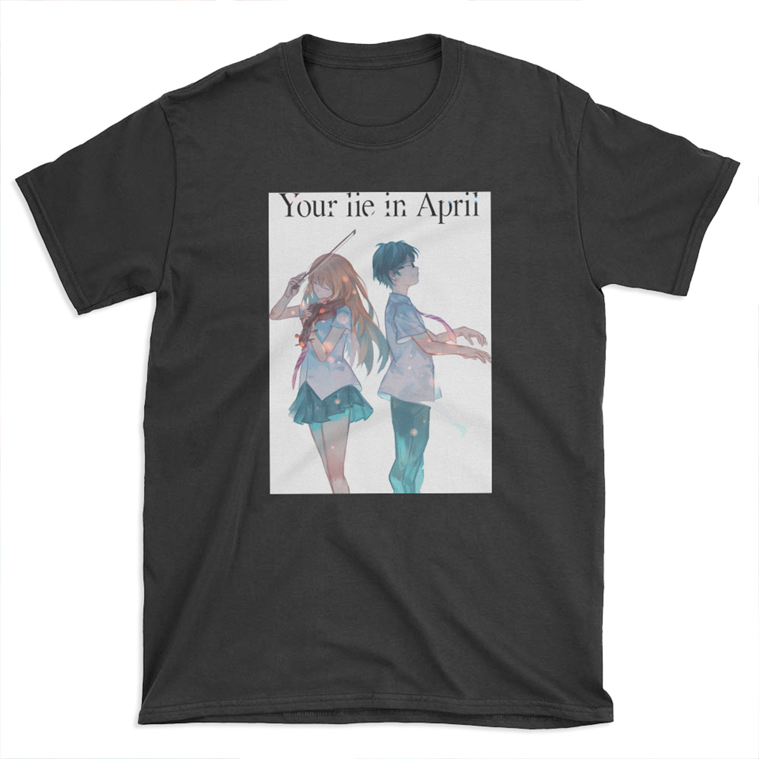 Your Lie In April(Shigatsu wa Kimi no Uso) - English Version T-shirt Tee