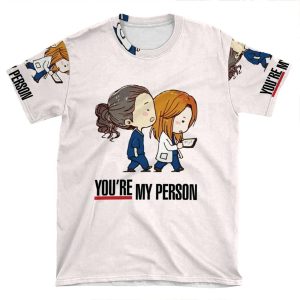You're My Person Grey's Anatomy AOP T-shirt Tee