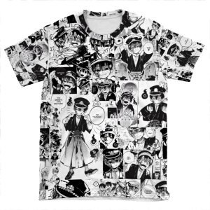 Yugi Tsukasa Manga Collage AOP T-shirt Tee
