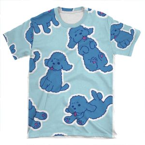 Yuri On Ice Makkachin AOP T-shirt Tee