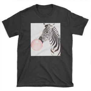 Zebra print, Bubble gum, Nursery art, Zebra wall art, Animal, Kids room, Modern art, Wall decor T-shirt Tee