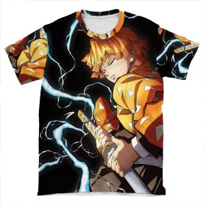Zenitsu Agatsuma AOP T-shirt Tee