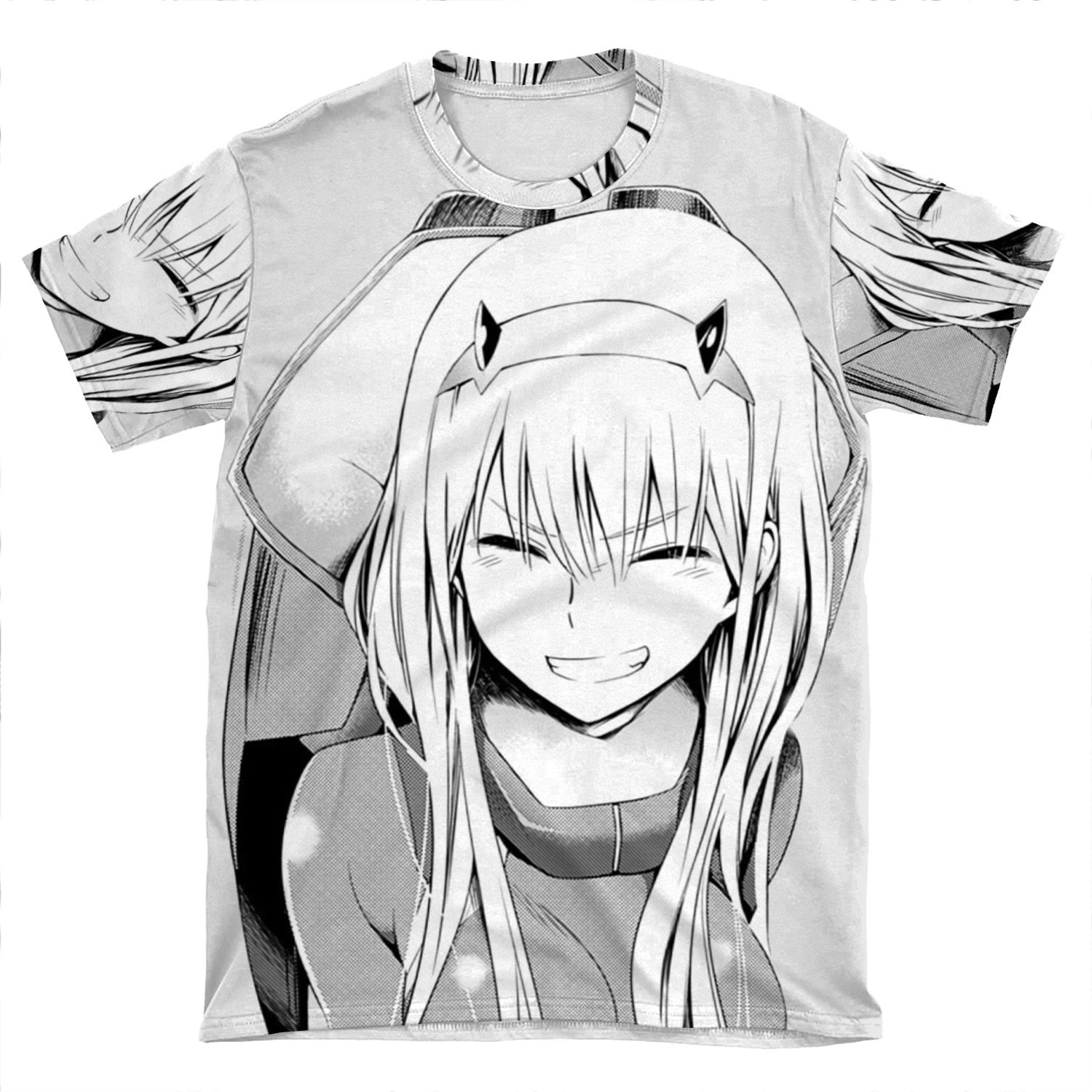 Zero Two Phonecase AOP T-shirt Tee