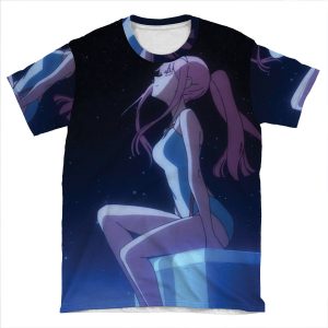 Zero Two Waifu 2 AOP T-shirt Tee