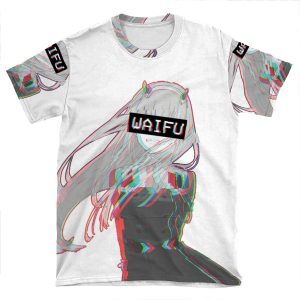 Zero Two Waifu AOP T-shirt Tee