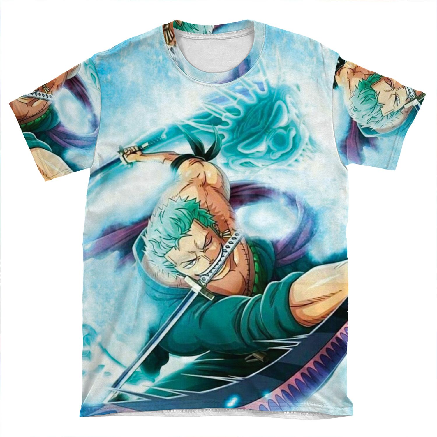 Zoro One Piece AOP T-shirt Tee