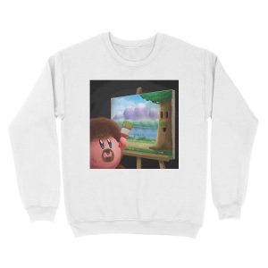 Alternative view of 0025 - Happy Little Tree Unisex Crewneck Sweatshirt