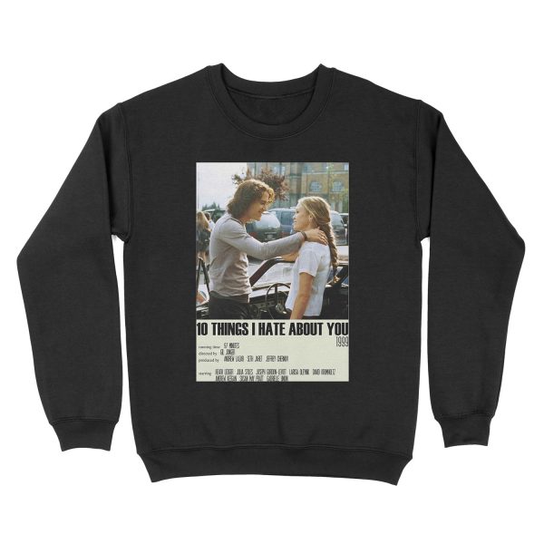 10 Things I Hate About You Alternative Unisex Crewneck Sweatshirt