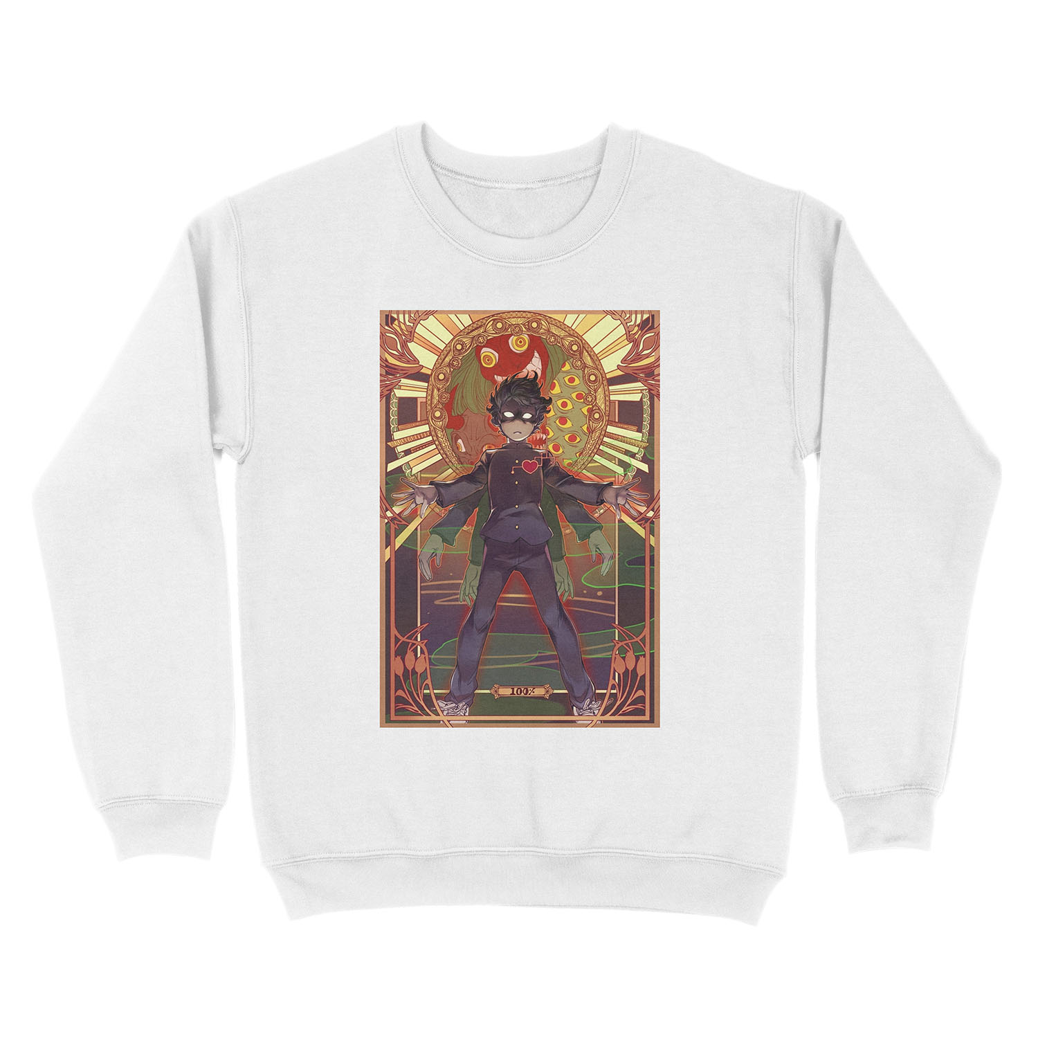 100% Unisex Crewneck Sweatshirt - Image 2