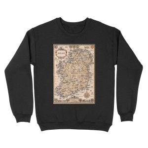 1927 vintage Ireland map Unisex Crewneck Sweatshirt