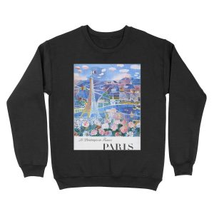 1966 Raoul Dufy Le Printemps en France - Paris Travel Unisex Crewneck Sweatshirt