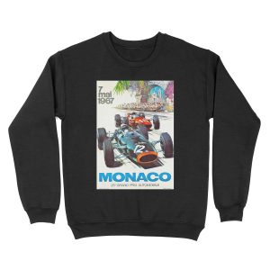 1967 Monaco Grand Prix Racing Unisex Crewneck Sweatshirt