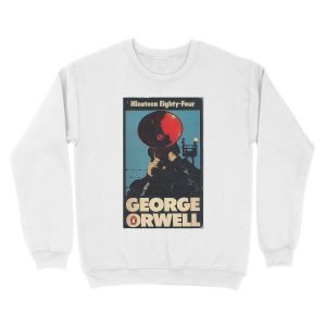 Alternative view of 1984 Penguin Book Cover Unisex Crewneck Sweatshirt