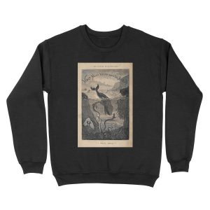 20,000 Leagues Under the Sea, Frontispiece 1871 Unisex Crewneck Sweatshirt