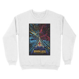 Alternative view of 2001 A Space Odyssey Art Unisex Crewneck Sweatshirt