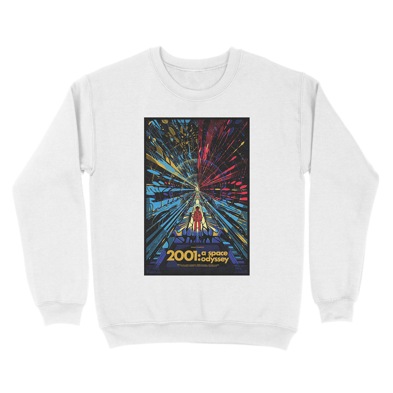 2001 A Space Odyssey Art Unisex Crewneck Sweatshirt - Image 2