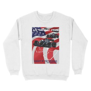 Alternative view of 2019 United States Grand Prix - CIRCUIT OF THE AMERICAS Unisex Crewneck Sweatshirt