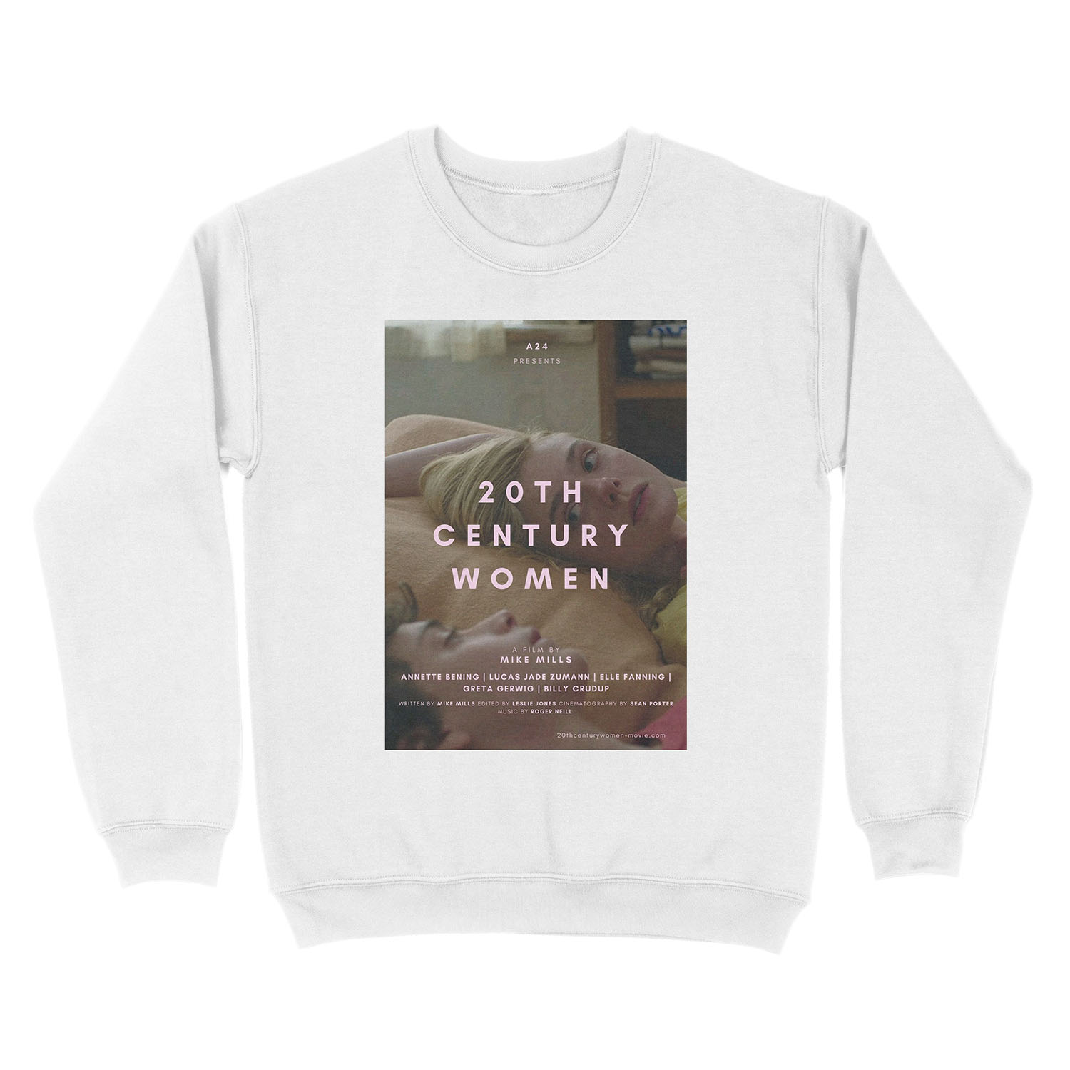 20TH CENTURY WOMEN A24 POSTER Unisex Crewneck Sweatshirt - Image 2
