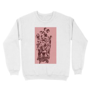 Alternative view of 3 times stranger Unisex Crewneck Sweatshirt