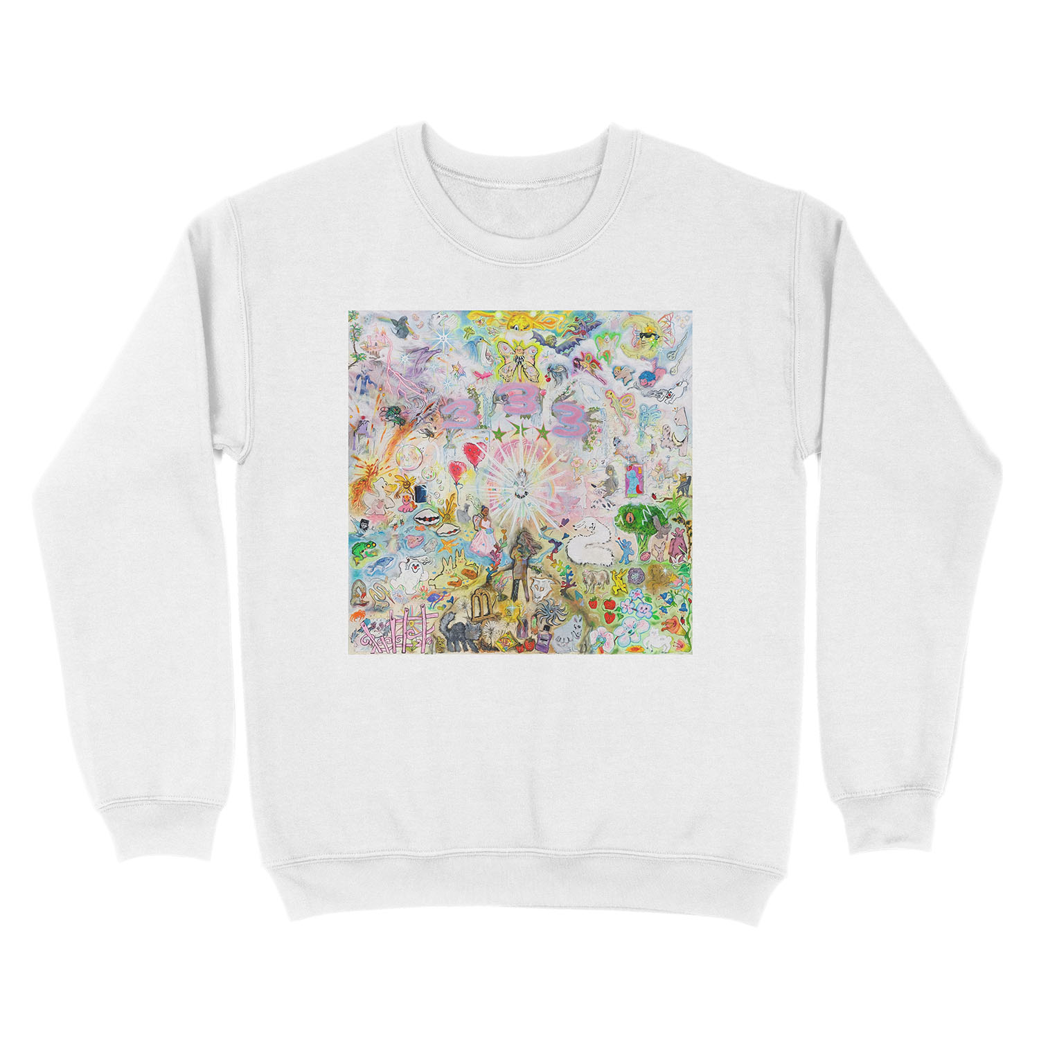 333 bladee album cover Unisex Crewneck Sweatshirt - Image 2