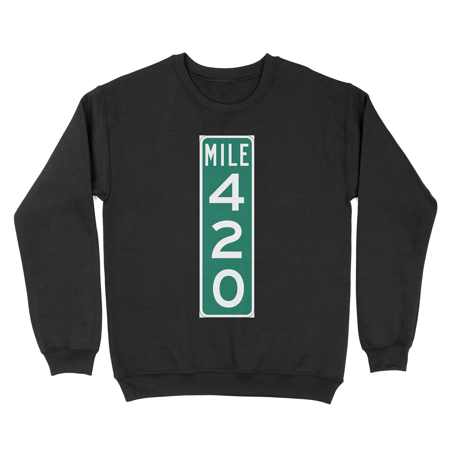 420 Mile Marker Unisex Crewneck Sweatshirt