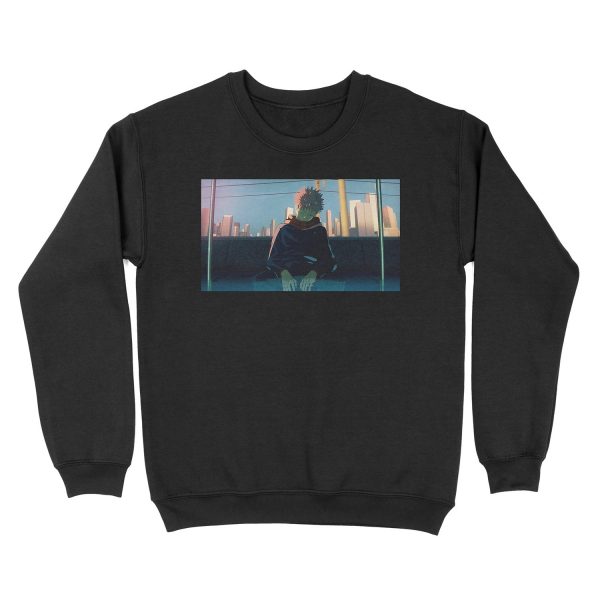 4K Yuji from Jujutsu Kaisen Unisex Crewneck Sweatshirt