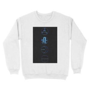 Alternative view of 5 seconds of summer symbols Unisex Crewneck Sweatshirt