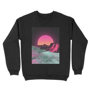 80's R I S E R Unisex Crewneck Sweatshirt