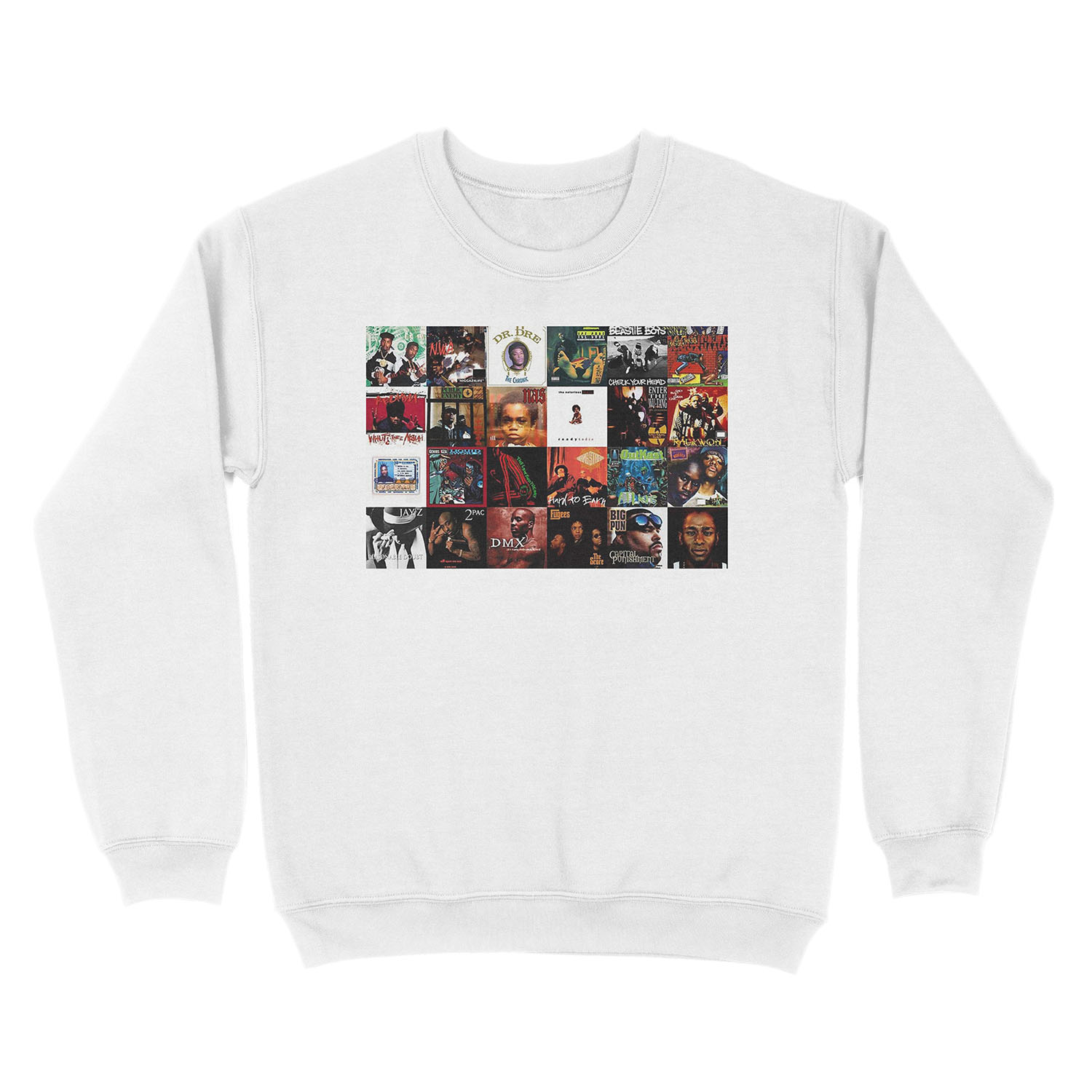 90's Hip Hop - Unisex Crewneck Sweatshirt - Image 2