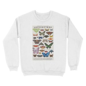 Alternative view of 90s butterfly aesthetic Unisex Crewneck Sweatshirt
