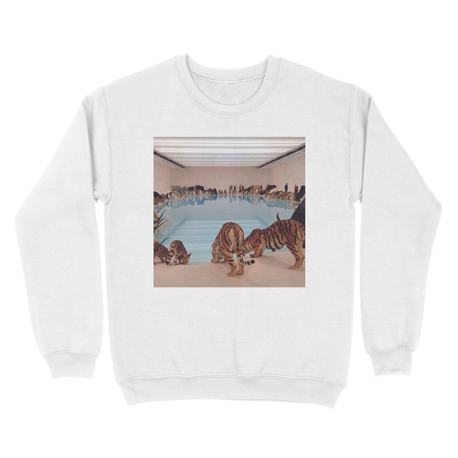 99 Life-like Animals. Artwork Unisex Crewneck Sweatshirt - Image 2