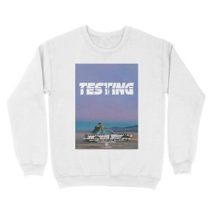 Alternative view of A$AP ROCKY'S TESTING Unisex Crewneck Sweatshirt