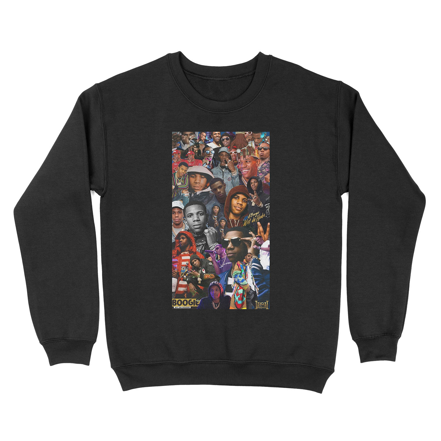 A Boogie Wit Da Hoodie Collage Unisex Crewneck Sweatshirt