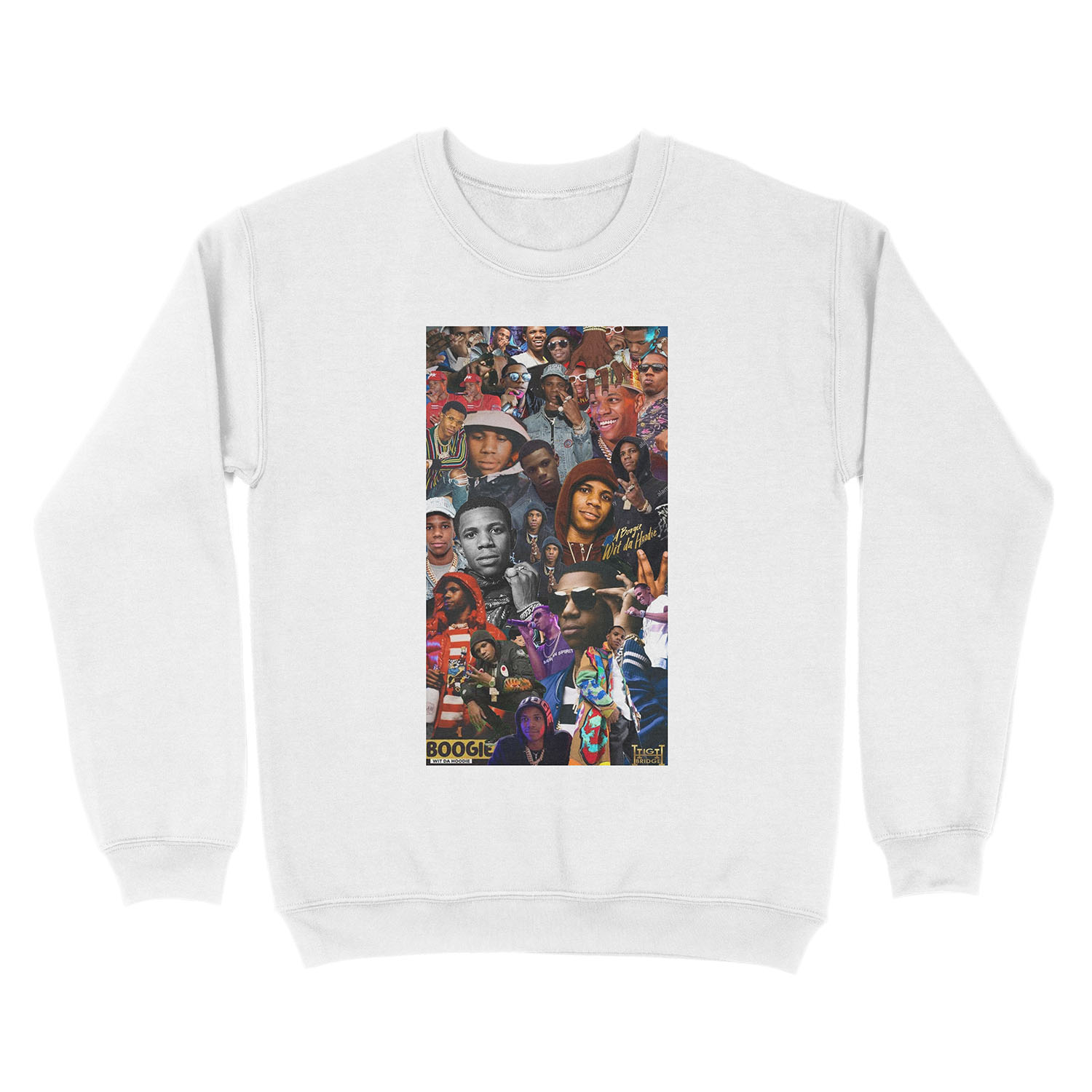 A Boogie Wit Da Hoodie Collage Unisex Crewneck Sweatshirt - Image 2