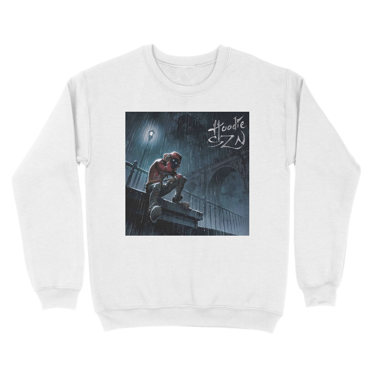 A boogie wit da hoodie szn cover Unisex Crewneck Sweatshirt - Image 2