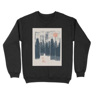 A Fox in the Wild... Unisex Crewneck Sweatshirt