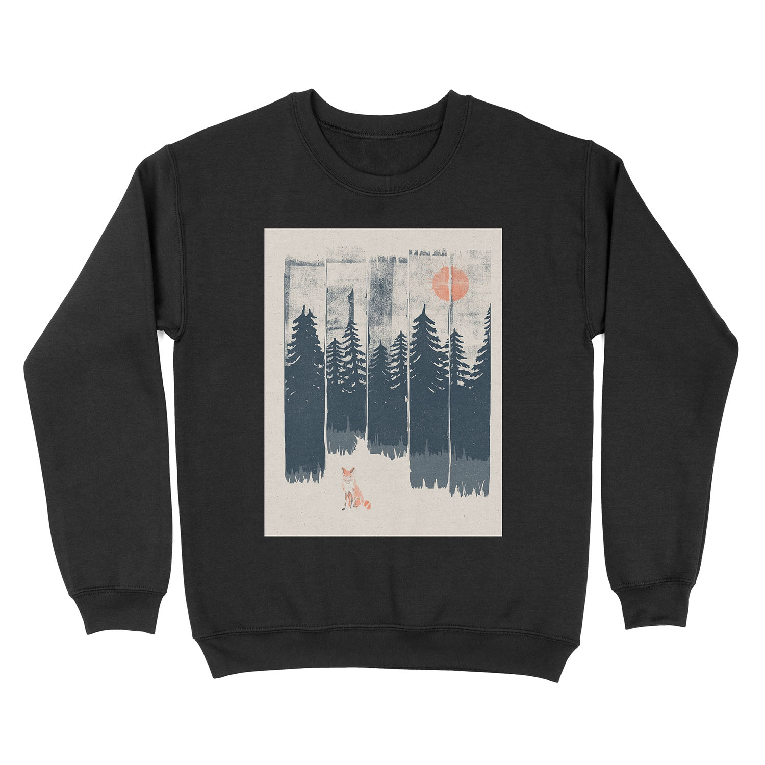 A Fox in the Wild... Unisex Crewneck Sweatshirt